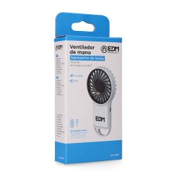 Ventilador De Mano Con Gancho, 8 X 2,9 X 15,5 Cm