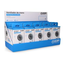 Ventilador De Mano Con Gancho, 8 X 2,9 X 15,5 Cm