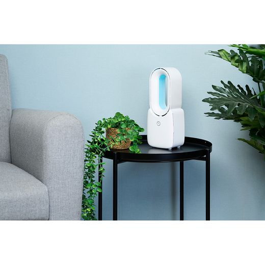 Ventilador De Sobremesa Recargable Con Usb Sin Aspas, 3 Velocidades 12,4 X 9 X 30 Cm