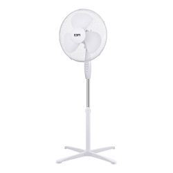Ventilador De Pie 38 W, Blanco, Ø40 Cm, Pack De 2 Unidades