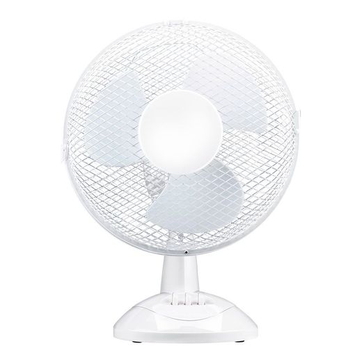 Ventilador De Sobremesa Blanco 22 W, Ø23 Cm, 270 X 210 X 352 Mm