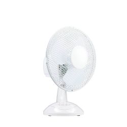 Ventilador De Sobremesa Blanco 22 W, Ø23 Cm, 270 X 210 X 352 Mm