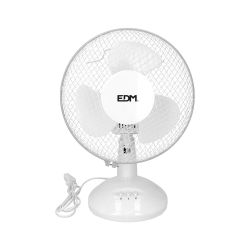Ventilador De Sobremesa Blanco: 25 W, 41 Db, Aspas: Ø23 , 27 X 24 X 36 Cm
