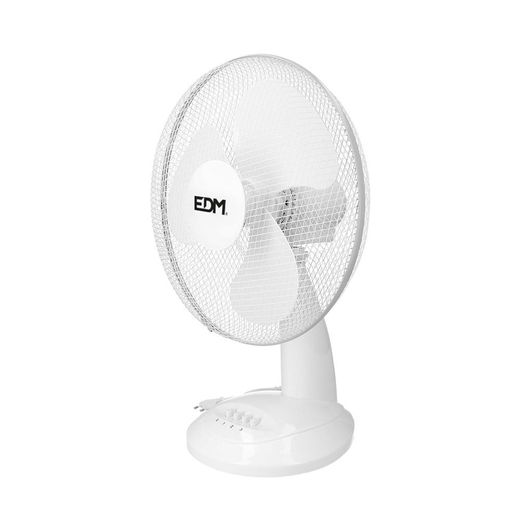 Ventilador De Sobremesa Blanco: 35W, 53,4 Db, Aspas: Ø30 X 48 Cm