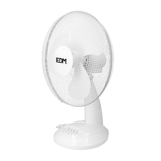 Ventilador De Sobremesa Blanco: 45W, 54,14 Db, Aspas: Ø40 X 61 Cm