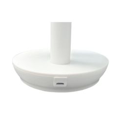 Ventilador De Sobremesa Recargable Blanco 5W, 31,6 Db, Aspas: Ø14,5 Cm 17 X 13 X 26 Cm