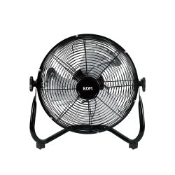 Ventilador Industrial De Suelo. Color Negro 40W, 57,7 Db, Aspas Ø30 X 41 Cm