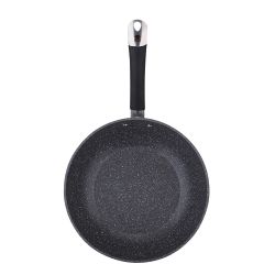 Wok Aluminio Forjado Home Edition Con Tapa Ø28 X 8 Cm