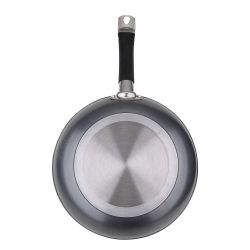 Wok Aluminio Forjado Home Edition Con Tapa Ø28 X 8 Cm