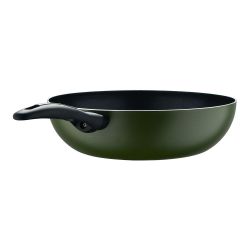 Wok Aluminio Prensado Inducción Experto Ø28 Cm