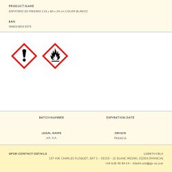 Zapatero De Madera 115 X 60 X 24 Cm Color Blanco