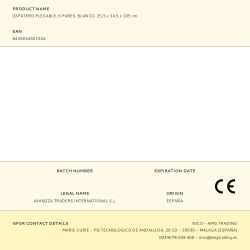 Zapatero Plegable, 6 Pares, Blanco, 25,5 X 34,5 X 105 Cm